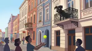 Meet Buba: The Balcony Dog Winning Hearts in Poland