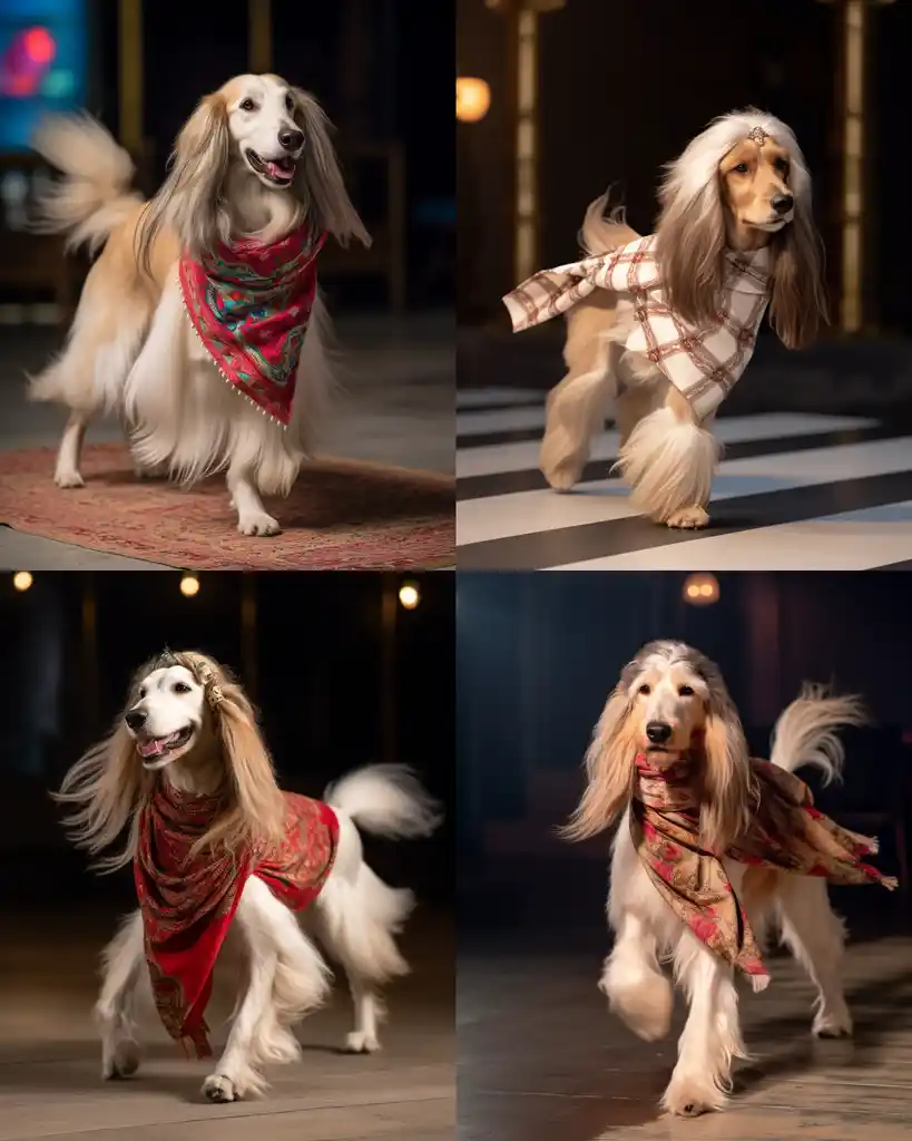 A graceful Barakzai runway look 4