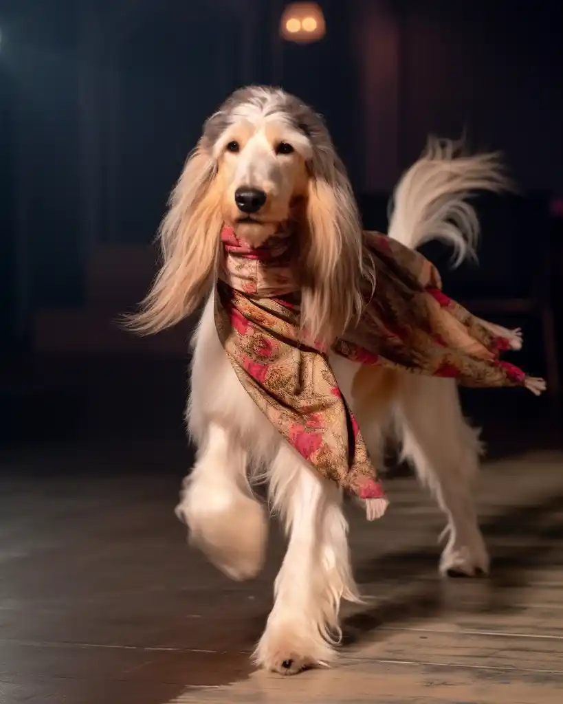 A graceful Barakzai runway look 8