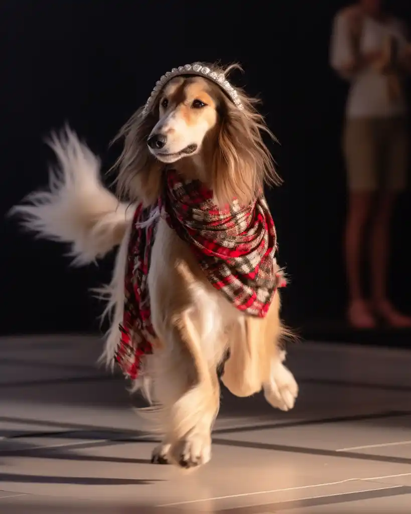 A graceful Barakzai runway look 11