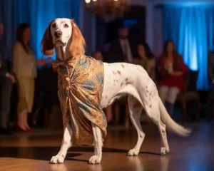 Midjourney’s Canine Couture: Stylish Dog Fashion Show
