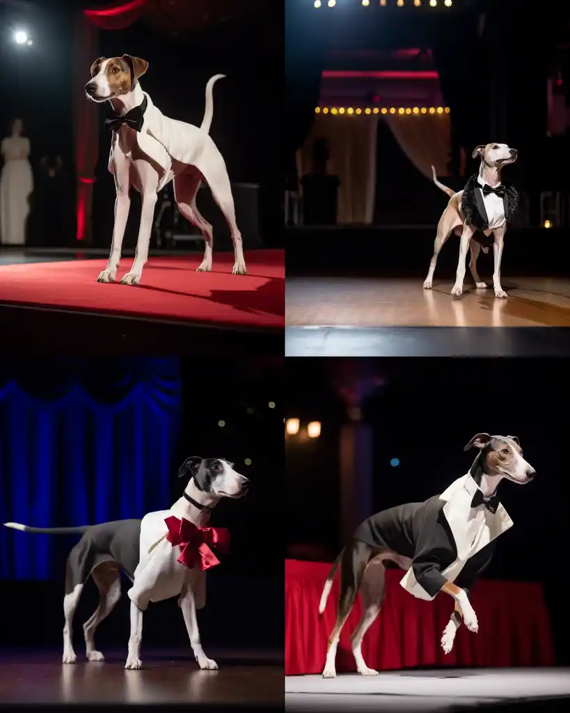 A sophisticated Greyhound runway look 5