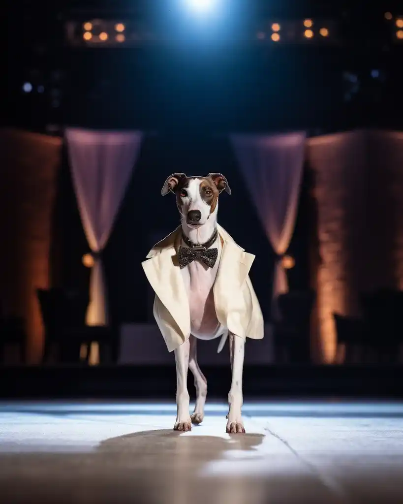 A sophisticated Greyhound runway look 7