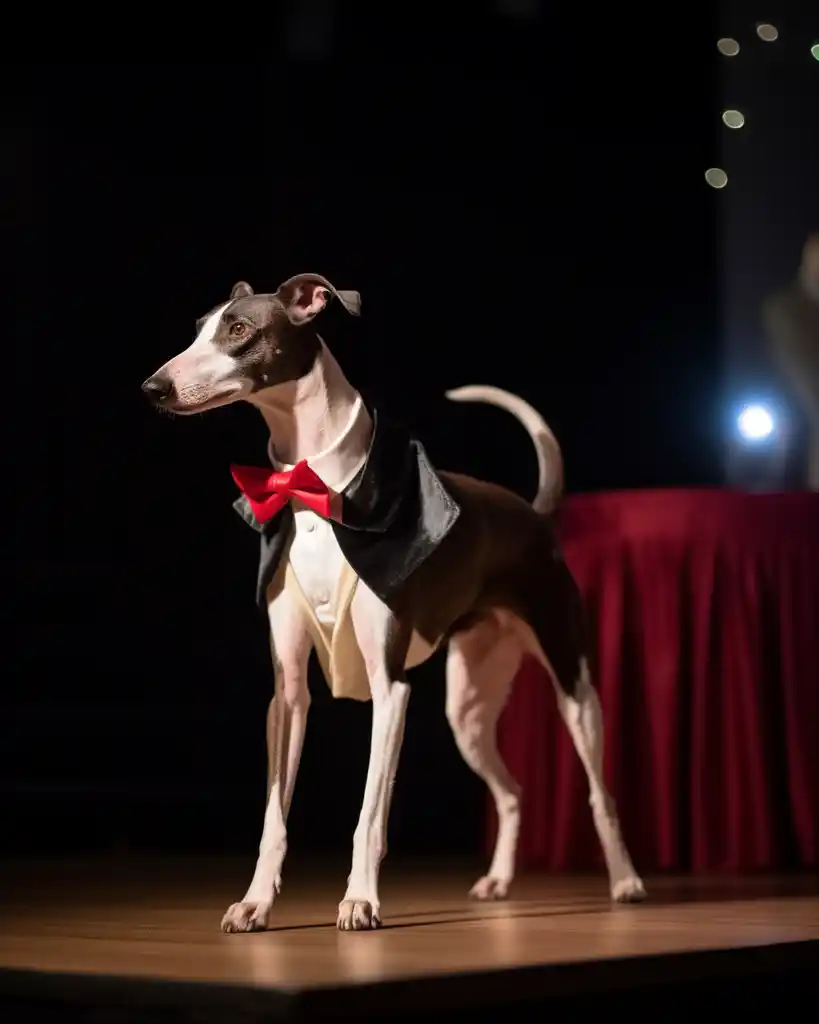 A sophisticated Greyhound runway look 9