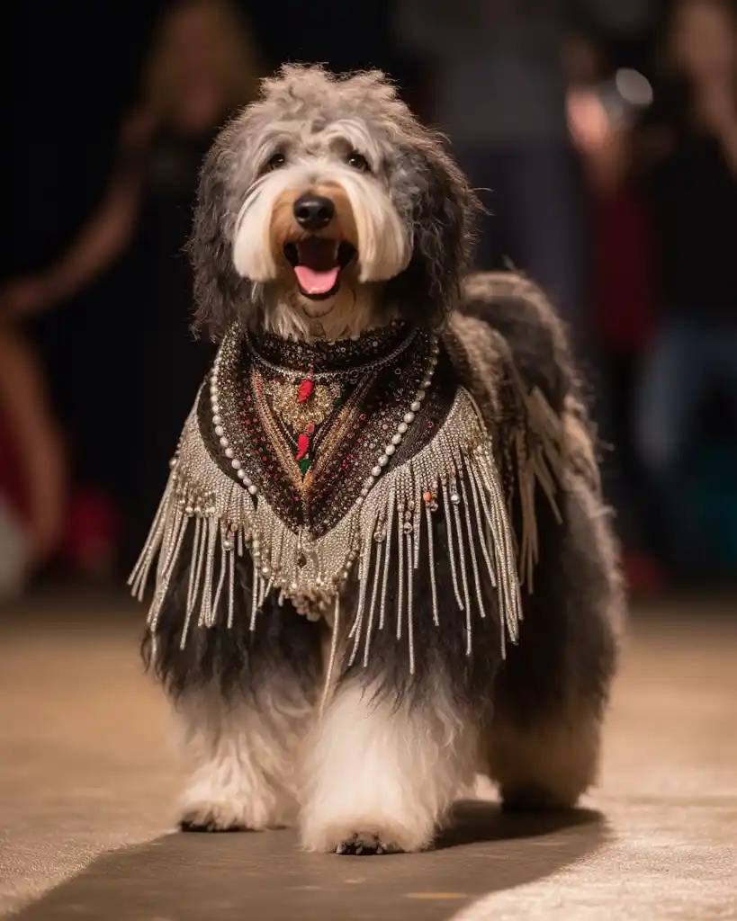 A glamorous Puli runway look 1