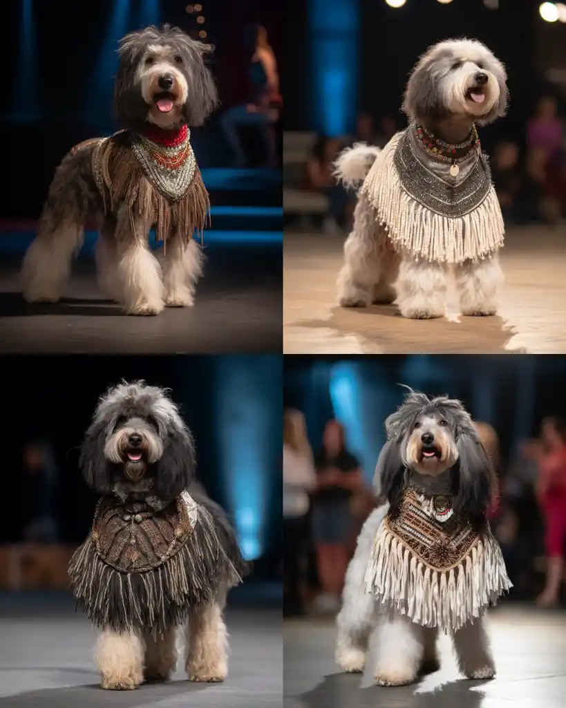 A glamorous Puli runway look 2