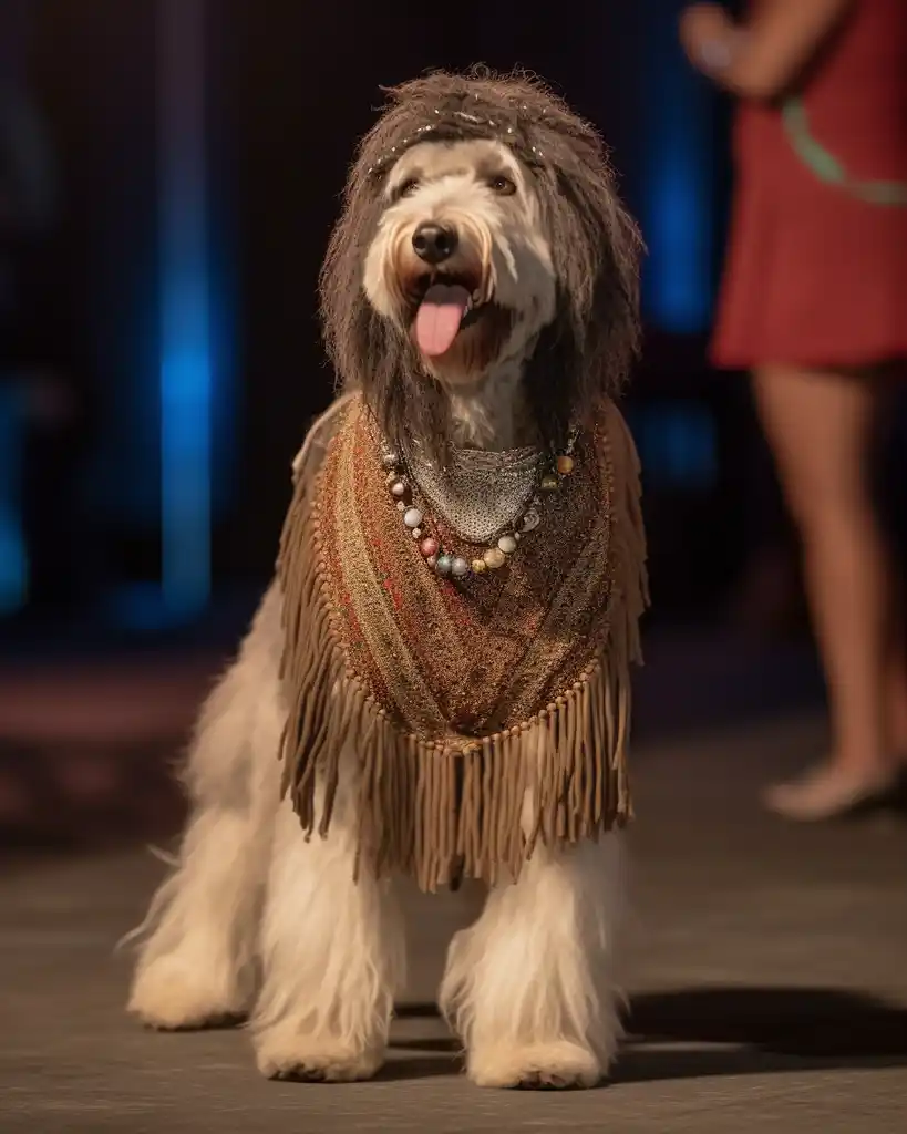 A glamorous Puli runway look 4