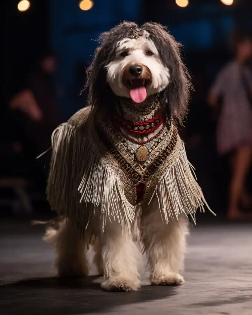 A glamorous Puli runway look 5
