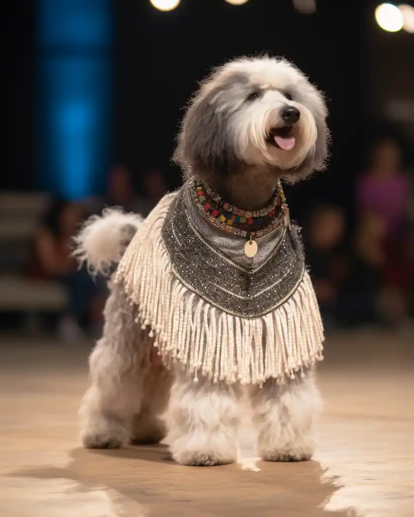 A glamorous Puli runway look 6