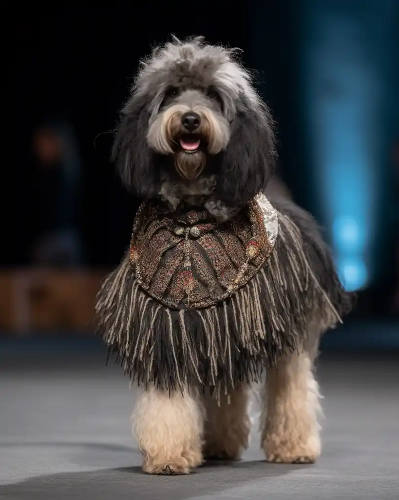 A glamorous Puli runway look 7