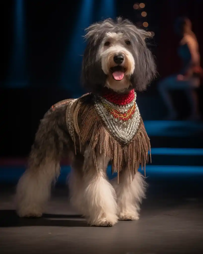 A glamorous Puli runway look 9