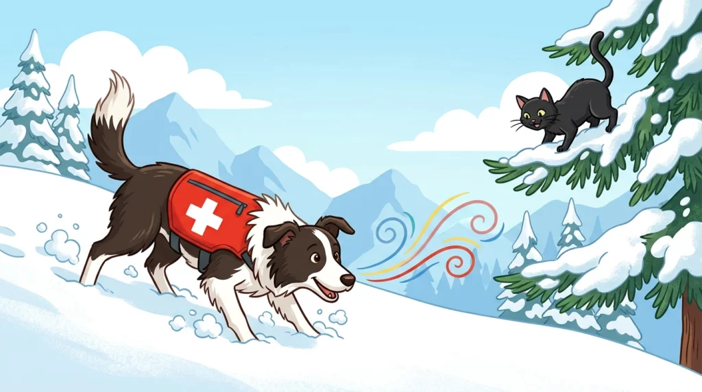 Snow Heroes: How Avalanche Dogs Find People