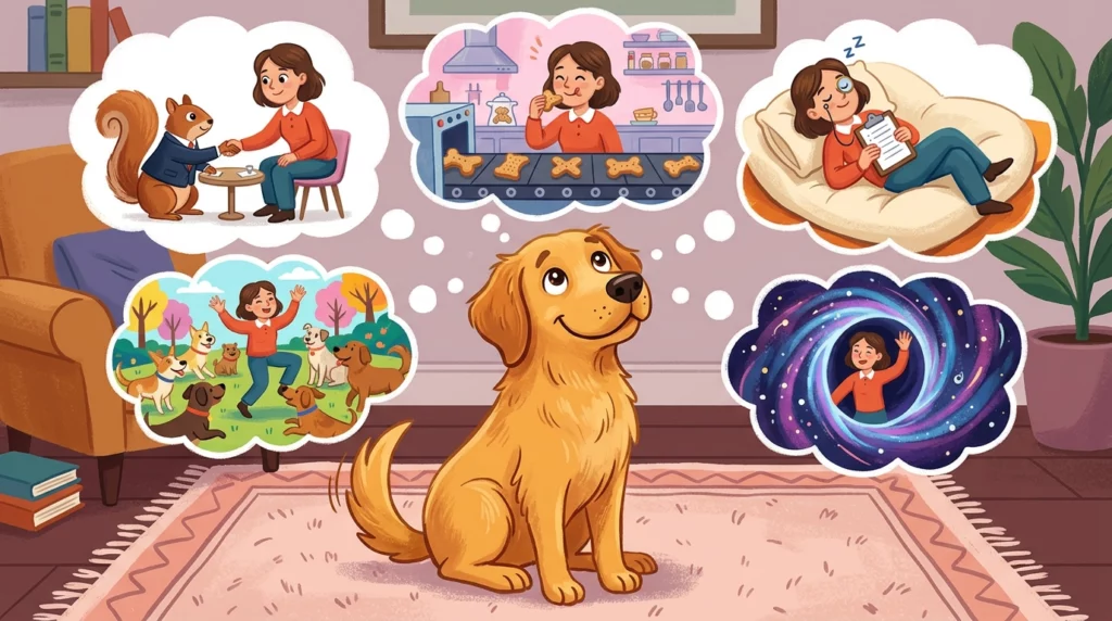 What Does Your Dog Think You Do at Work All Day?