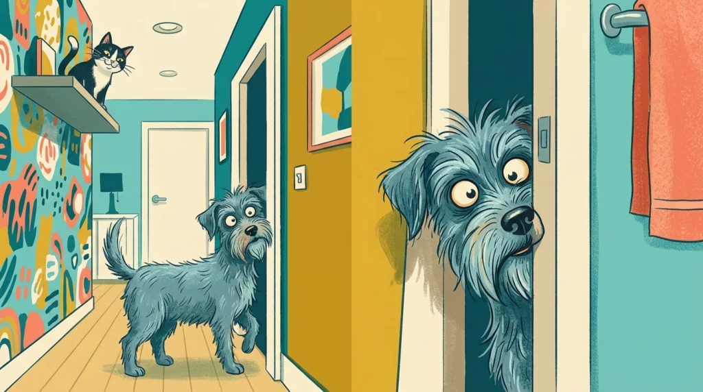 Why Does Your Dog Follow You to the Bathroom?