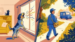 Why Dogs Bark at the Mail Carrier: The Classic Feud