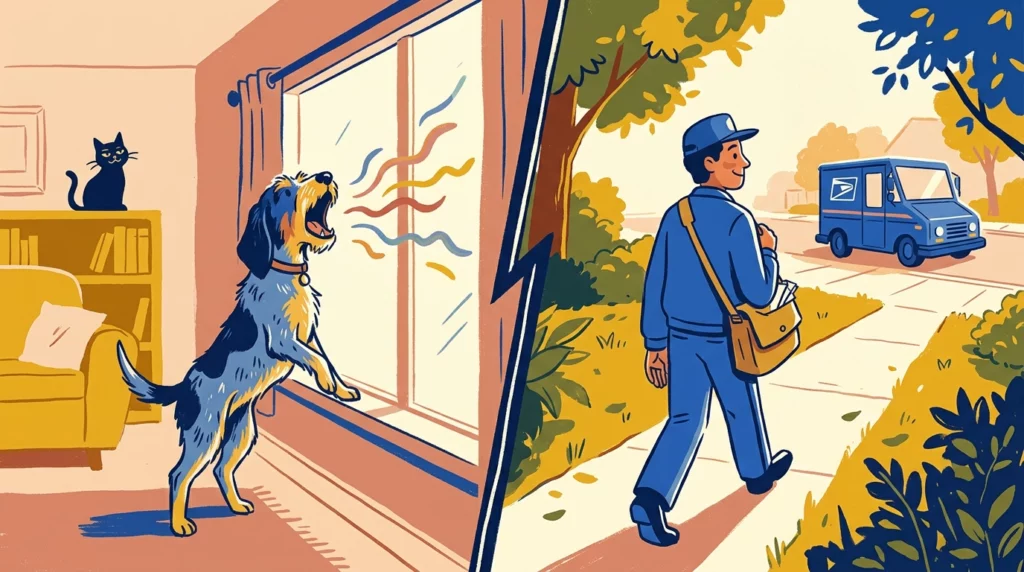 Why Dogs Bark at the Mail Carrier: The Classic Feud