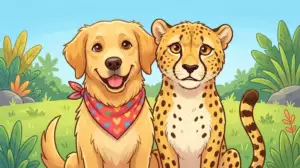 Cheetahs & Support Dogs: The Ultimate Zoo Besties