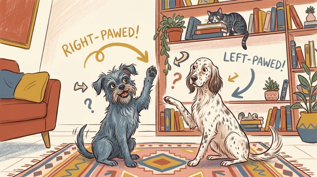 Is Your Dog Left or Right-Pawed? How to Tell!