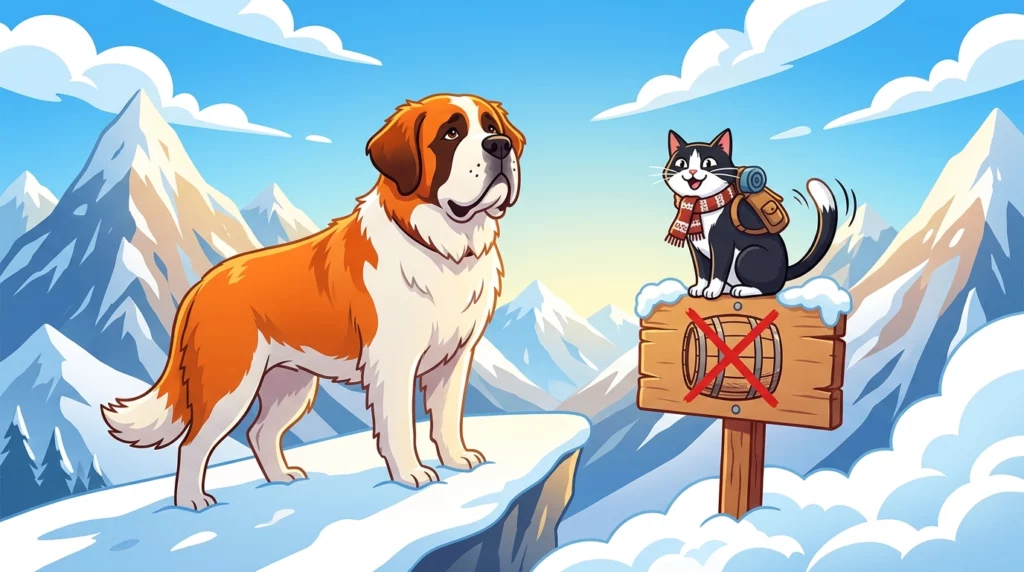 10 Alpine Saint Bernard Facts: Debunking the Barrel