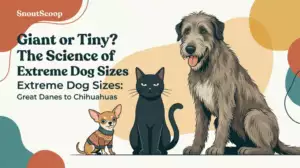 Gigante o minuscolo? La scienza dietro le taglie estreme dei cani