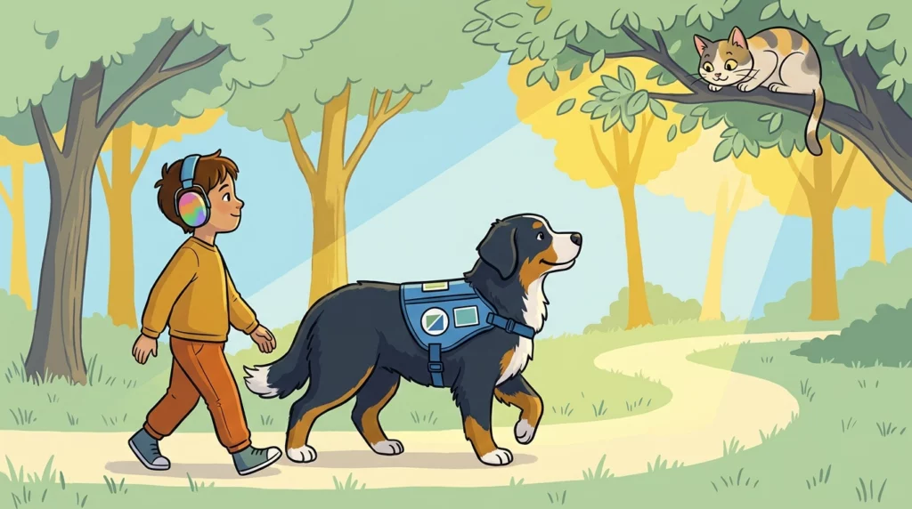 How Autism Service Dogs Help Kids: Yuna’s Guide